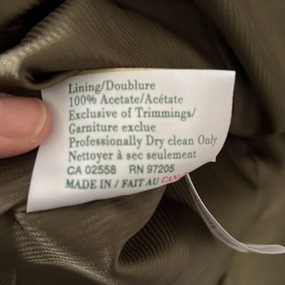 NWT DANIER suede nubuck blazer M Sage green - Picture 5 of 11